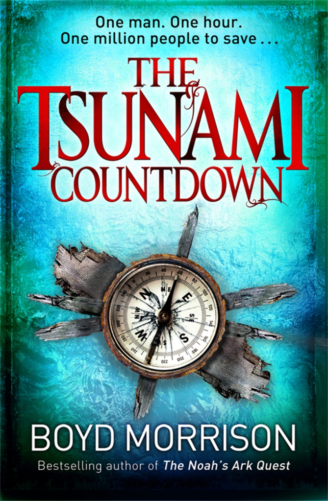 The cover image for the Tsunami Countdown novel by Boyd Morrison