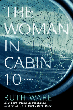 Book cover for the novel, "The Woman in Cabin 10"